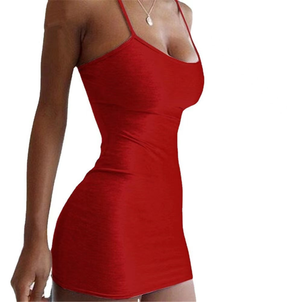 Women's Bodycon Hip-Hugging Sundress – Sexy Tight Beach & Nightclub Dress | 11 Colours | S–5XL