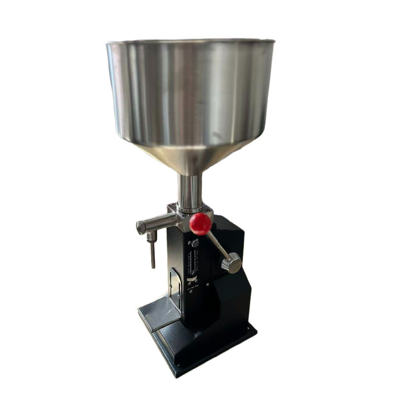 A03 Manual Hand-Press Filling Machine – Quantitative Paste & Liquid Dispenser for Cosmetics, Honey & Lotion (5–50ml)