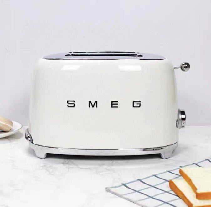 SMEG TSF01 Retro Multi-Function Stainless Steel Toaster - Italian Vintage Breakfast Machine
