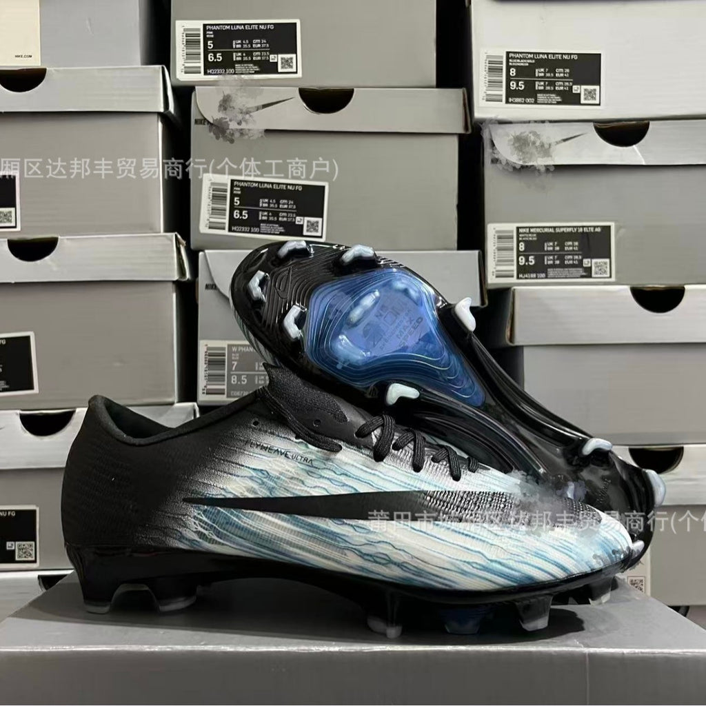 New CR Ronaldo Assassin 17FG low-top Vapor soccer boots for men and women, full-sole air-cushioned sneakers