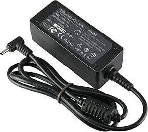 Universal Replacement Laptop AC Power Adapter - Multi-Compatible Small Pin Charger